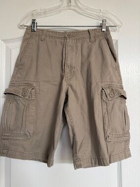 Kids Cargo Shorts in Tan - Durable Everyday Wear